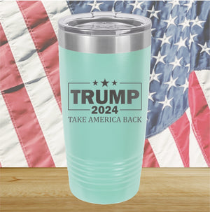 Trump Take America Back 2024 1 Tumbler - Stainless Steel - 2644 -