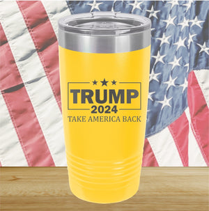 Trump Take America Back 2024 1 Tumbler - Stainless Steel - 2644 -