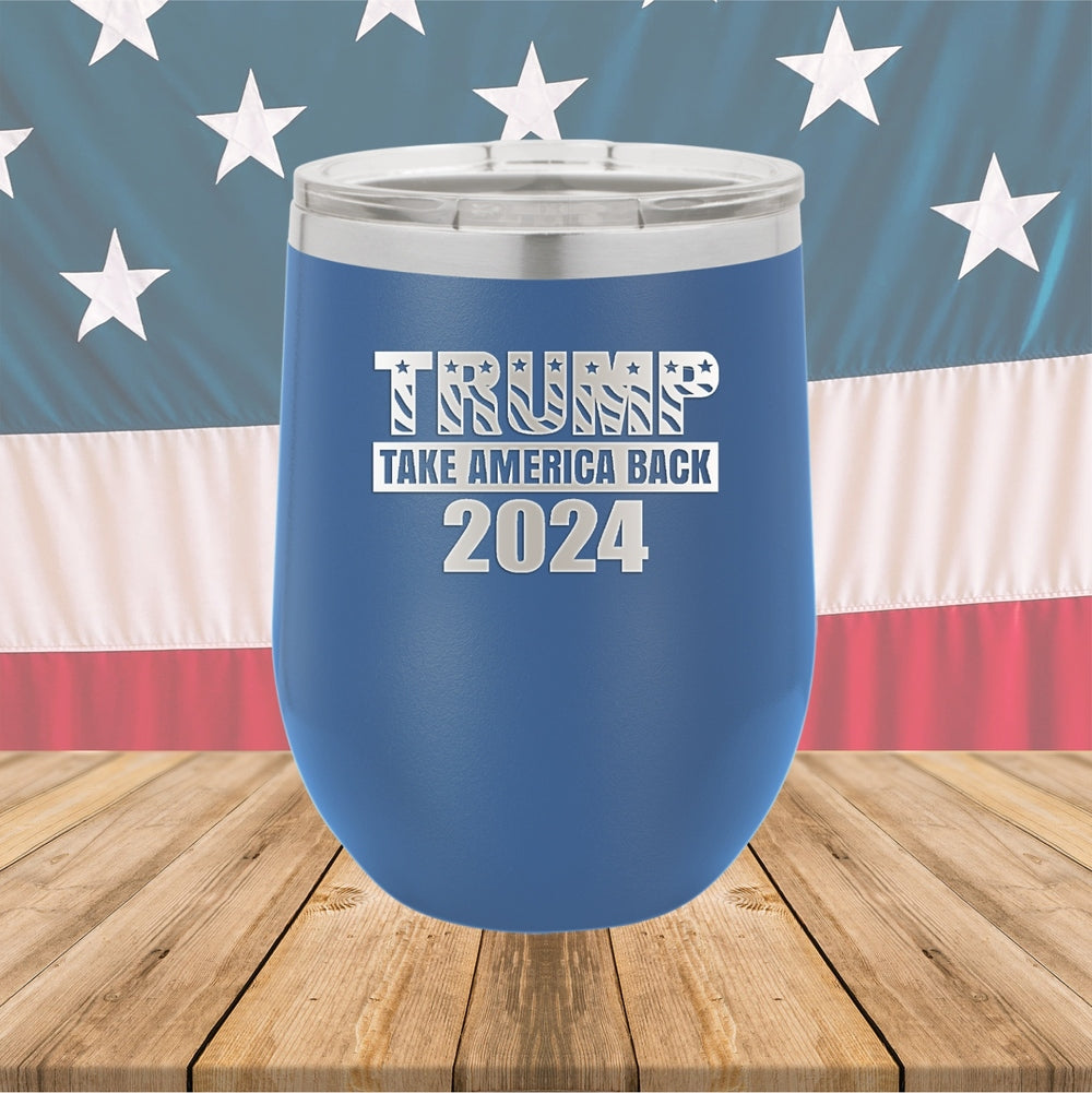 Trump Take America Back 2024 2 Tumbler - Stainless Steel - 2645 -
