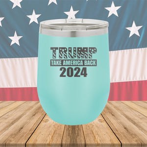 Trump Take America Back 2024 2 Tumbler - Stainless Steel - 2645 -