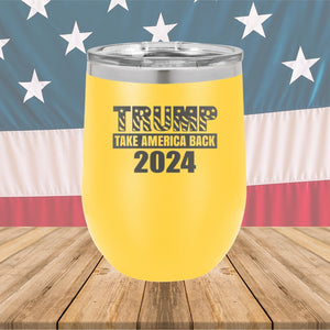 Trump Take America Back 2024 2 Tumbler - Stainless Steel - 2645 -