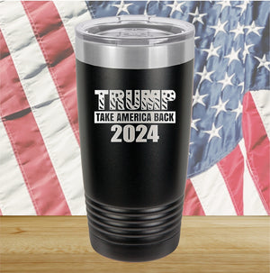 Trump Take America Back 2024 2 Tumbler - Stainless Steel - 2645 -