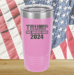 Trump Take America Back 2024 2 Tumbler - Stainless Steel - 2645 -