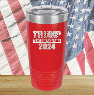 Trump Take America Back 2024 2 Tumbler - Stainless Steel - 2645 -