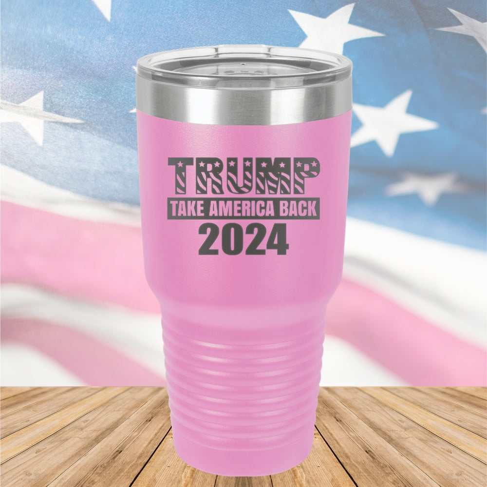 Trump Take America Back 2024 2 Tumbler - Stainless Steel - 2645 -
