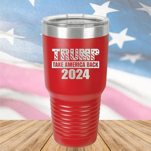 Trump Take America Back 2024 2 Tumbler - Stainless Steel - 2645 -