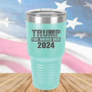 Trump Take America Back 2024 2 Tumbler - Stainless Steel - 2645 -