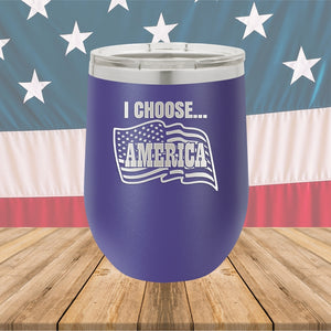 I Choose America Tumbler - Stainless Steel - 2646 -