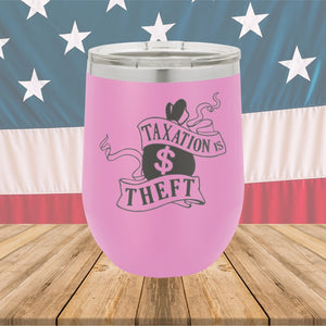 Taxation is Theft 1 Tumbler - Stainless Steel - 2654 -