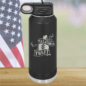 Taxation is Theft 1 Tumbler - Stainless Steel - 2654 -