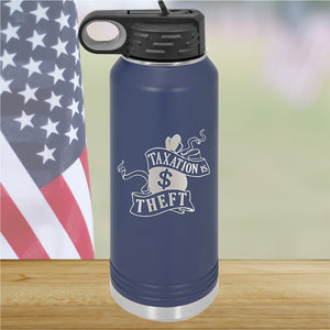 Taxation is Theft 1 Tumbler - Stainless Steel - 2654 -