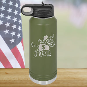 Taxation is Theft 1 Tumbler - Stainless Steel - 2654 -