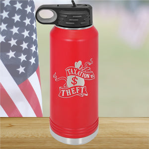 Taxation is Theft 1 Tumbler - Stainless Steel - 2654 -