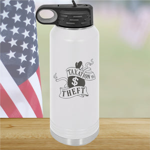 Taxation is Theft 1 Tumbler - Stainless Steel - 2654 -