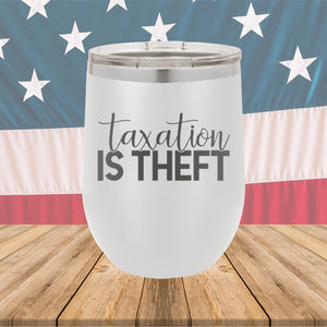 Taxation is Theft 2 Tumbler - Stainless Steel - 2655 -