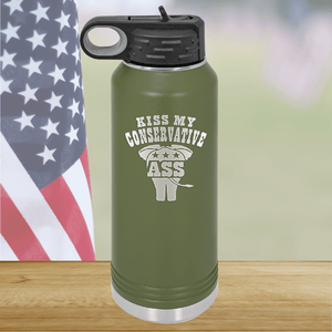 Kiss my Conservative Ass 1 Tumbler - Stainless Steel - 2657 -