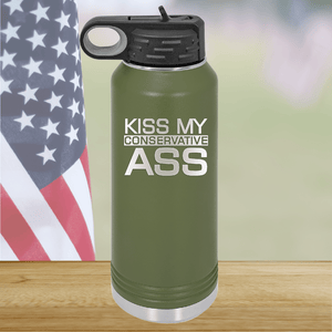 Kiss my Conservative Ass 2 Tumbler - Stainless Steel - 2658 -