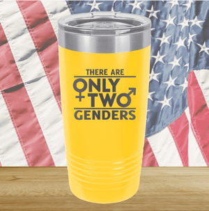 There are Only Two Genders 1 Tumbler - Stainless Steel - 2659 -