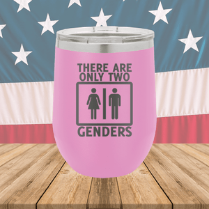 There are Only Two Genders 2 Tumbler - Stainless Steel - 2660 -