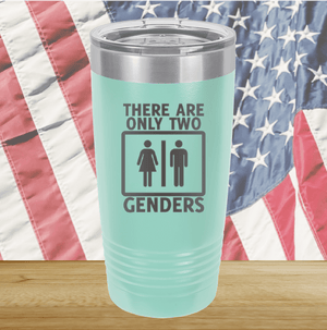 There are Only Two Genders 2 Tumbler - Stainless Steel - 2660 -