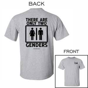 There are Only Two Genders T-Shirt for Republicans - 2660 -