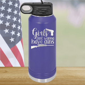 Girls Just Wanna Have Guns 1 Tumbler - Stainless Steel - 2666 -