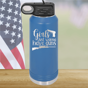 Girls Just Wanna Have Guns 1 Tumbler - Stainless Steel - 2666 -