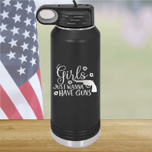 Girls Just Wanna Have Guns 2 Tumbler - Stainless Steel - 2667 -