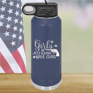 Girls Just Wanna Have Guns 2 Tumbler - Stainless Steel - 2667 -