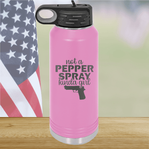 Not a Pepper Spray Kinda Girl Tumbler - Stainless Steel - 2668 -