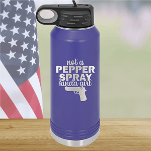 Not a Pepper Spray Kinda Girl Tumbler - Stainless Steel - 2668 -