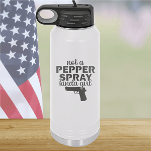 Not a Pepper Spray Kinda Girl Tumbler - Stainless Steel - 2668 -