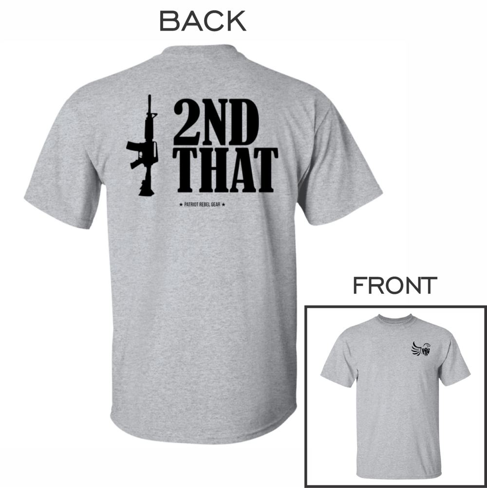 I 2nd That with Rifle T-Shirt for Republicans - 2669 -