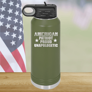 American Patriot Proud Unapologetic Tumbler - Stainless Steel - 2675 -