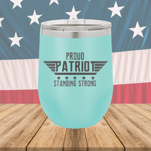 Proud Patriot Standing Strong Tumbler - Stainless Steel - 2676 -