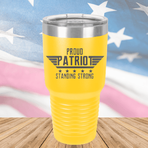 Proud Patriot Standing Strong Tumbler - Stainless Steel - 2676 -