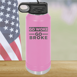 Go Woke Go Broke Tumbler - Stainless Steel - 2678 -