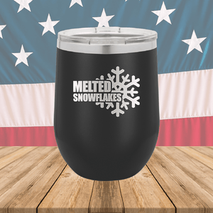 Melted Snowflakes Tumbler - Stainless Steel - 2681 -