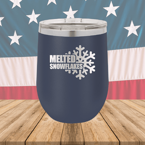 Melted Snowflakes Tumbler - Stainless Steel - 2681 -