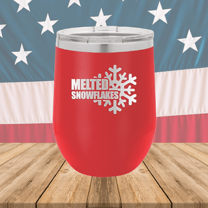 Melted Snowflakes Tumbler - Stainless Steel - 2681 -