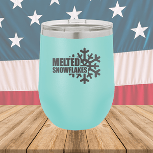 Melted Snowflakes Tumbler - Stainless Steel - 2681 -