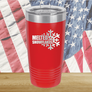 Melted Snowflakes Tumbler - Stainless Steel - 2681 -