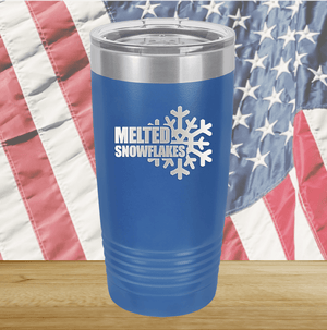 Melted Snowflakes Tumbler - Stainless Steel - 2681 -