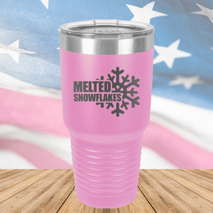 Melted Snowflakes Tumbler - Stainless Steel - 2681 -