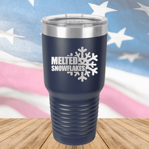 Melted Snowflakes Tumbler - Stainless Steel - 2681 -