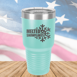 Melted Snowflakes Tumbler - Stainless Steel - 2681 -