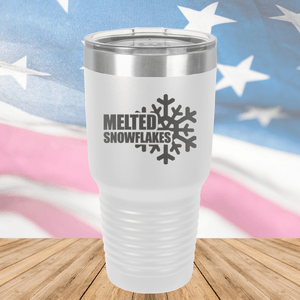 Melted Snowflakes Tumbler - Stainless Steel - 2681 -