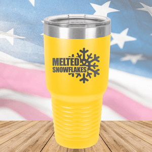 Melted Snowflakes Tumbler - Stainless Steel - 2681 -