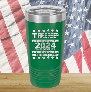 Trump 2024 The Sequel Tumbler - Stainless Steel - 2685 -