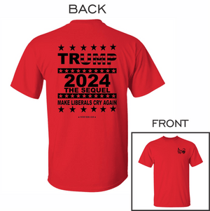 Trump 2024 The Sequel T-Shirt for Republicans - 2685 -